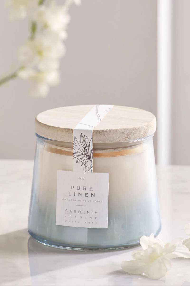 Nến thơm Blue Linen