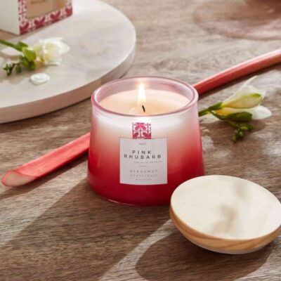 Nến thơm Pink Rhubarb Jar Candle